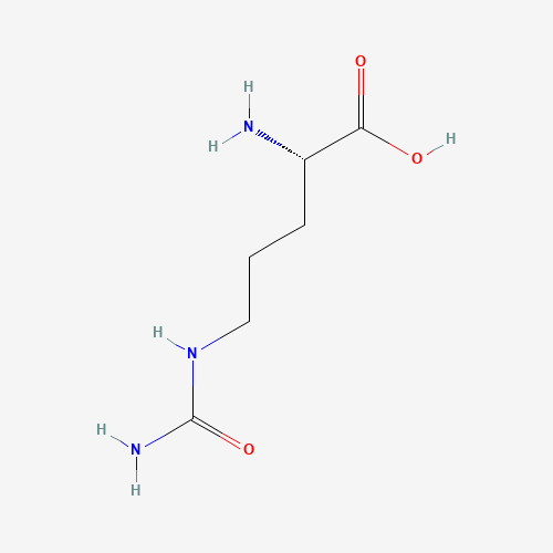 Estructura molecular de Citrulina Malato (2:1)