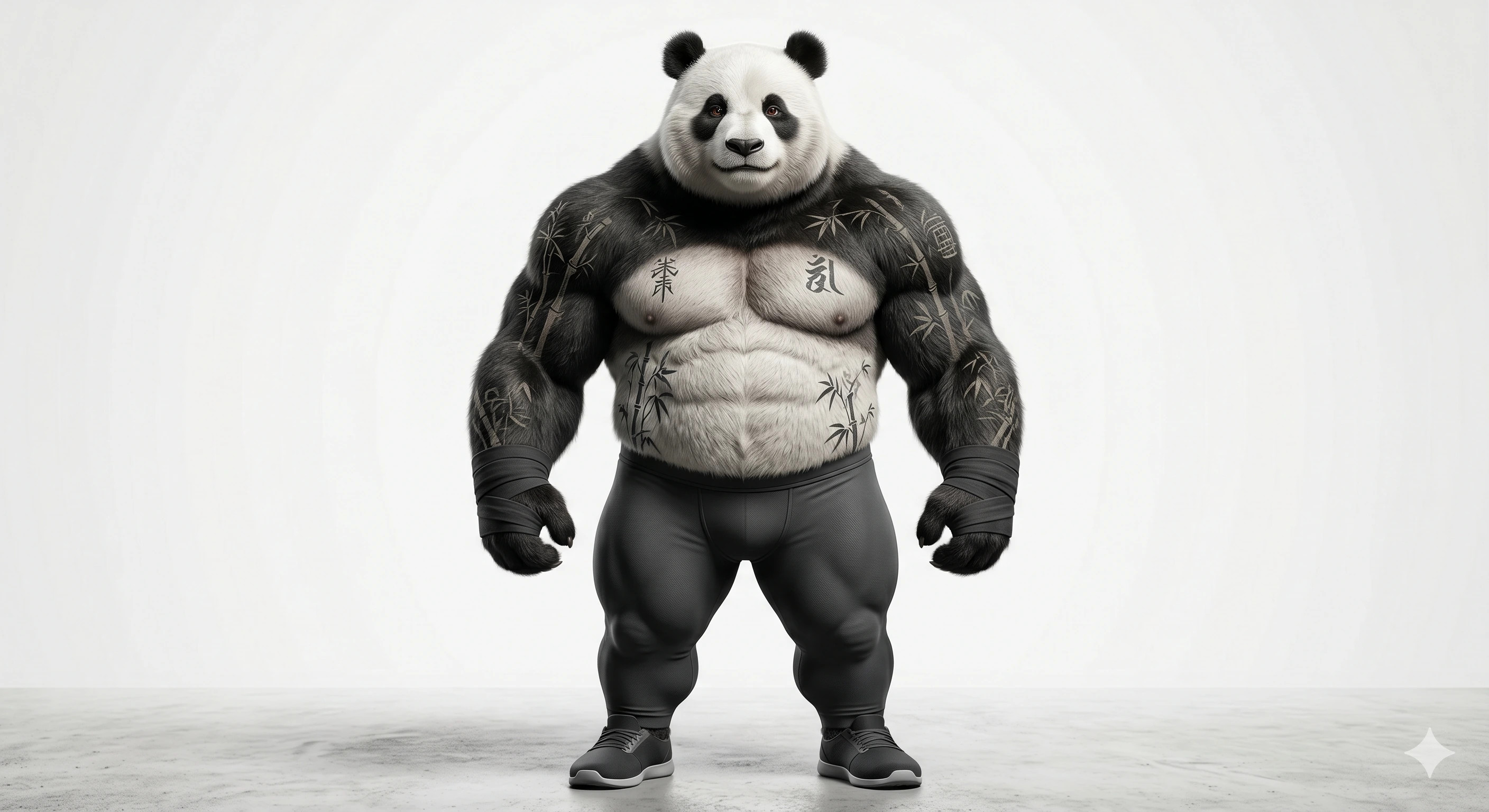 Oso Panda — El Monje de Hierro